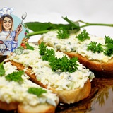 Отличная закуска  Чесночница ! 