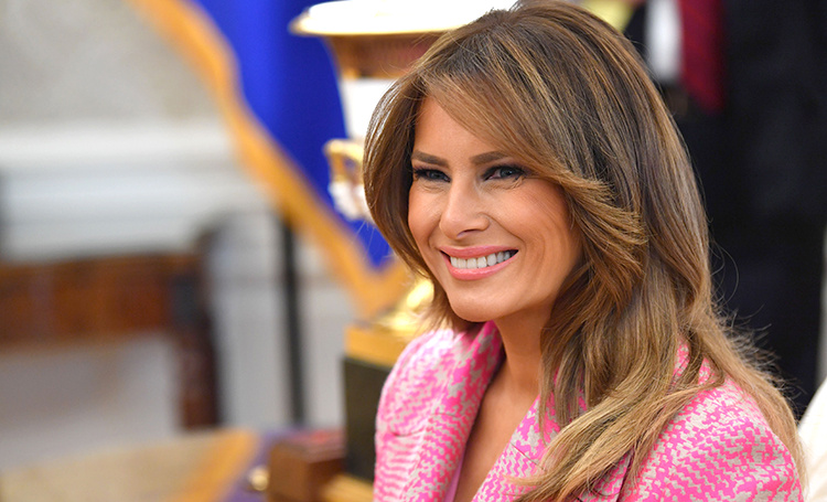 Barbie Girl: Мелания Трамп на встрече с президентом Колумбии в Белом доме Звезды / Новости о звездах