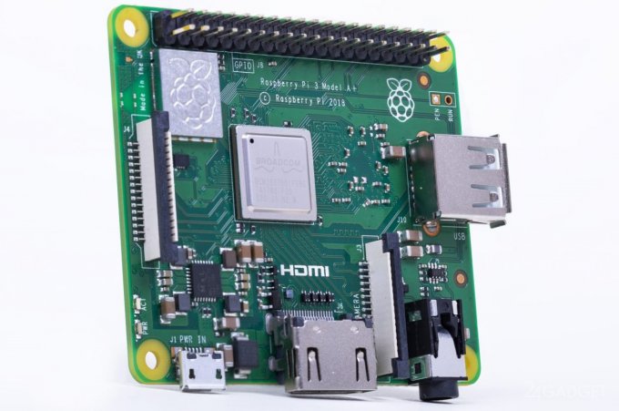 Новый микрокомпьютер Raspberry Pi 3 Model A+ с Bluetooth и Wi-Fi стоит $25 (6 фото)