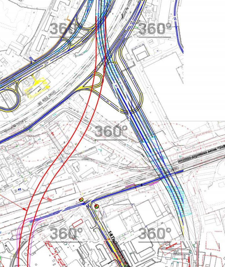 План юго восточной хорды и южной рокады