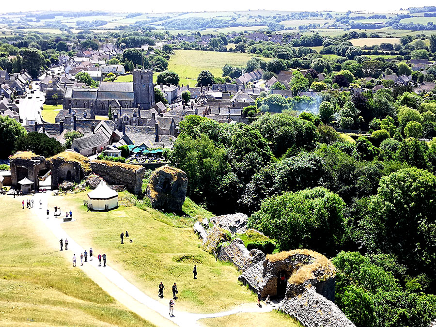 Замок Корф (Corfe Castle) – Одно Из Самых Загадочных Мест Графства Дорсет авиатур