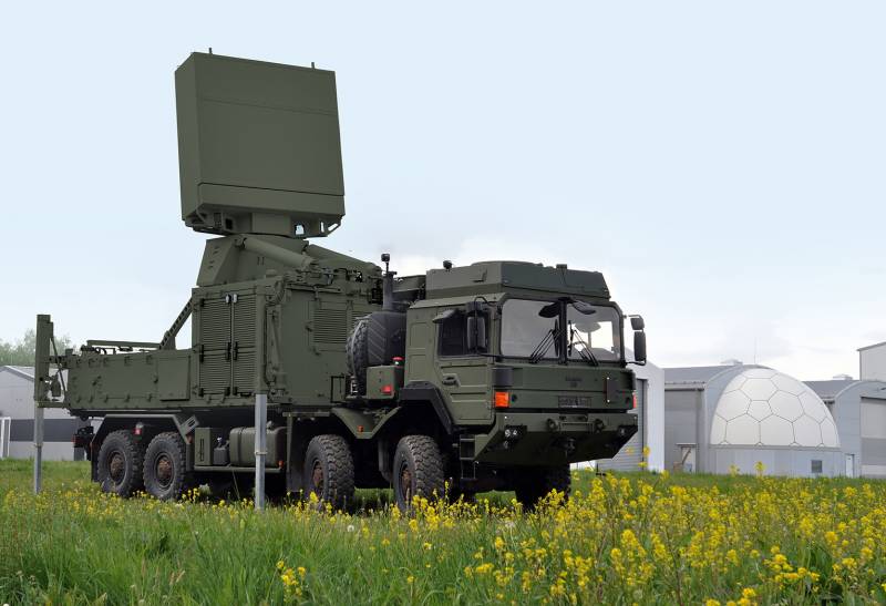 РЛС Hensoldt TRML-4D на Украине