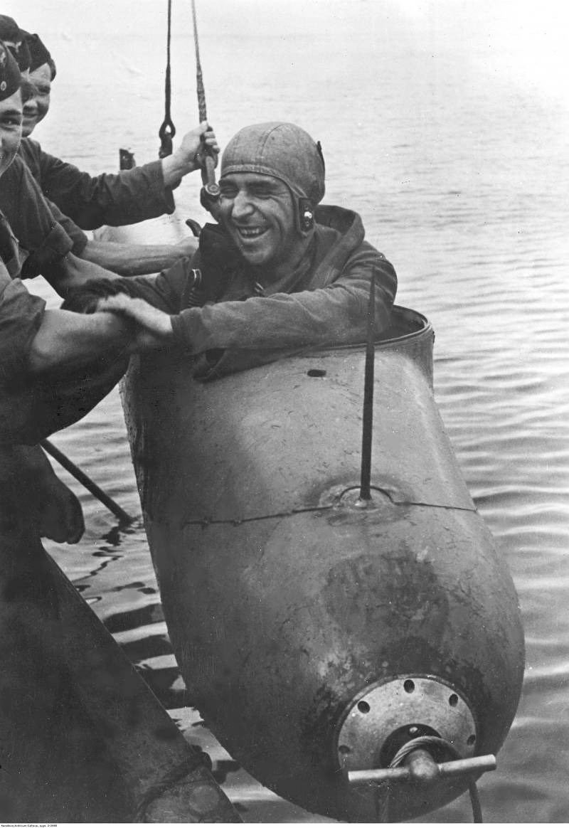 Боевые пловцы Кригсмарине: соединение «К» вмф,история