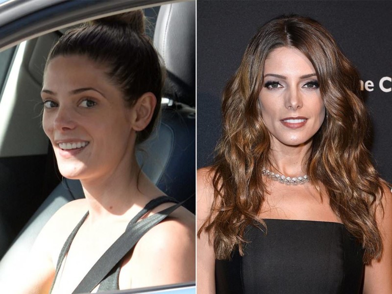 Эшли Грин девушки, до и после макияжа, знаменитости, фото