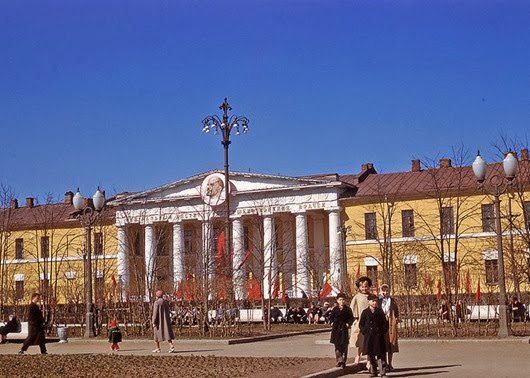 1961 год в цветных фотографиях 