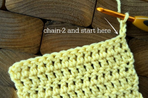 Как получить ровный край при вязании крючком… Как получить ровный край при вязании крючком… вязание крючком