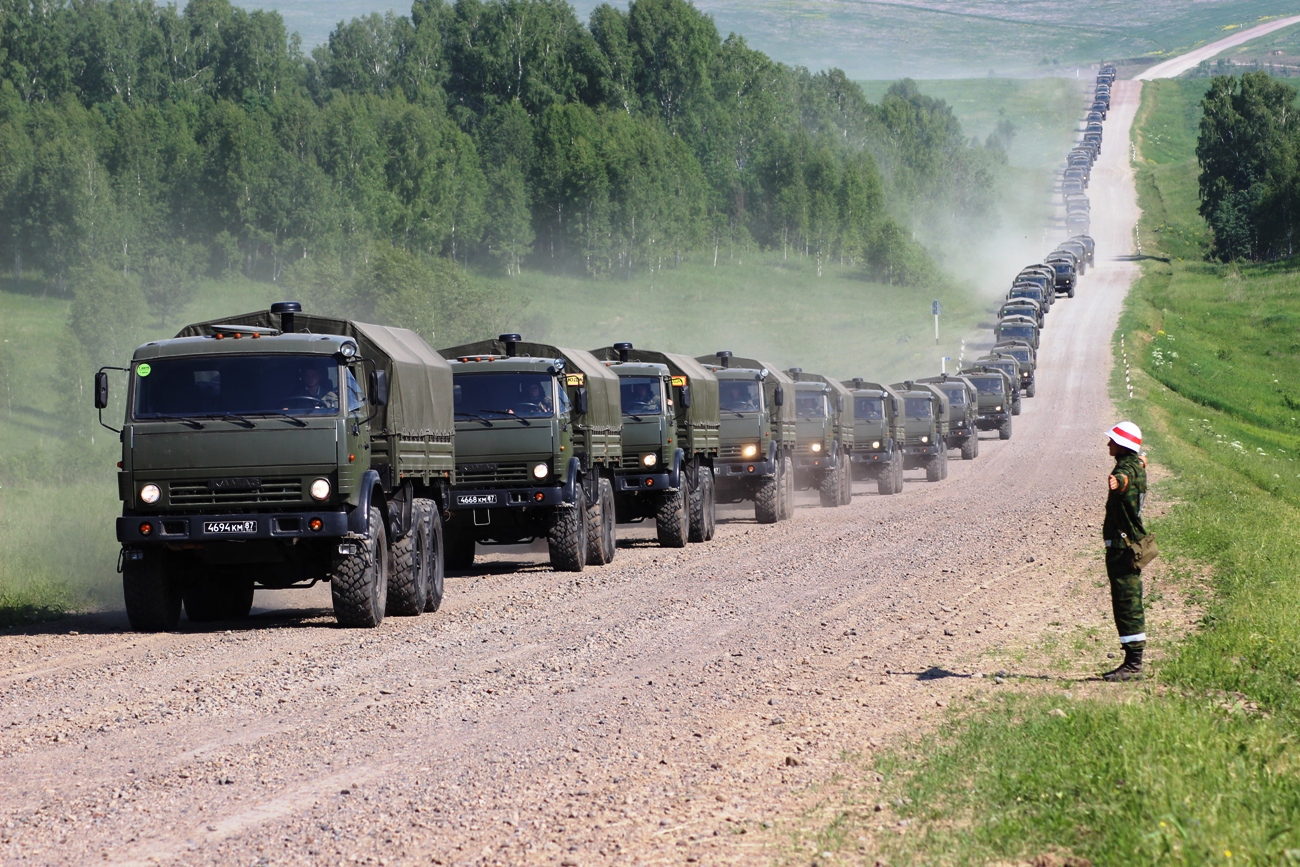 Автомобильные войска фото