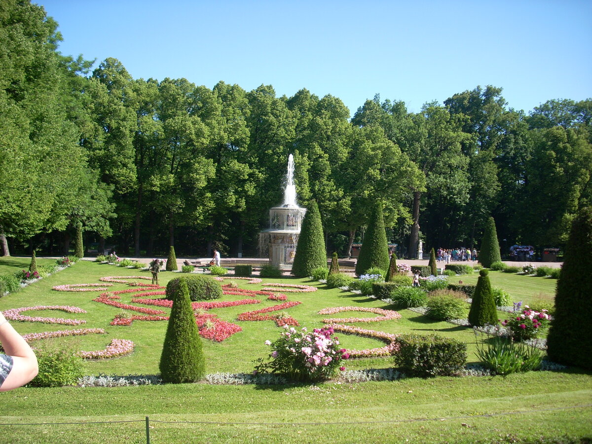 английский парк в петергофе