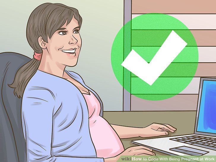 Image titled Cope With Being Pregnant at Work Step 2