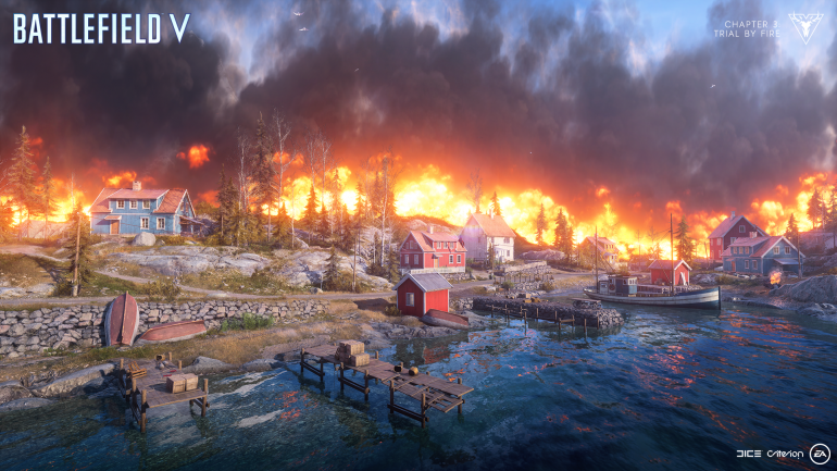 Режим королевской битвы Battlefield V: «Огненный шторм» будет доступен с 25 марта Action