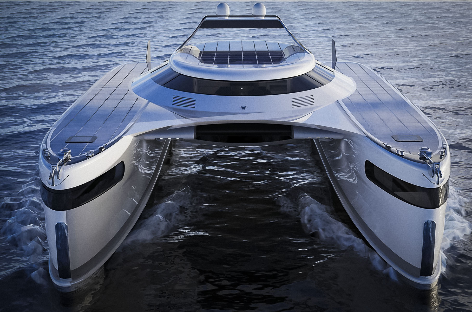 Посмотрите на 25-метровый катамаран-амфибию с Tesla на борту за 30 миллионов долларов Посмотрите на 25-метровый катамаран-амфибию с Tesla на борту за 30 миллионов долларов Новости