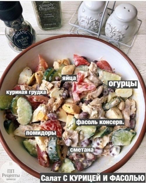 Подборка вкусных салатов. 01