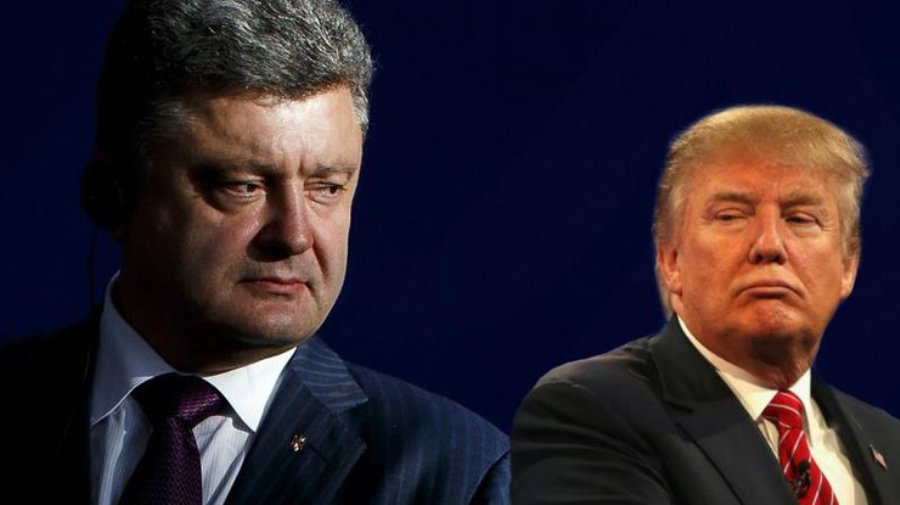 На Украине заподозрили, что разговор Трампа и Порошенко прошёл на повышенных тонах 