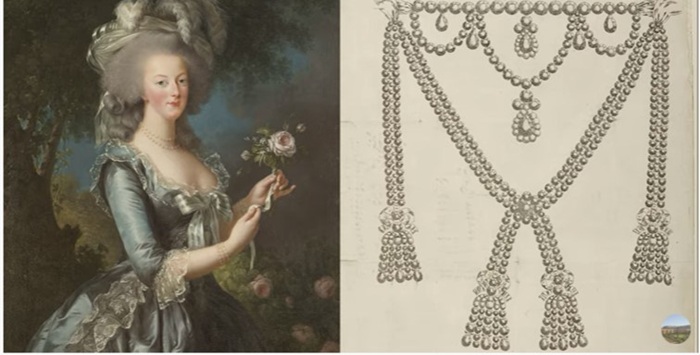 Ожерелье, повлиявшее на судьбу Марии-Антуанетты и всей Франции.