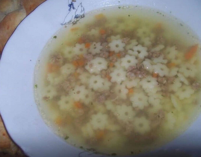 Секрет советских супов в пакетиках. Купила суп с вермишелью 