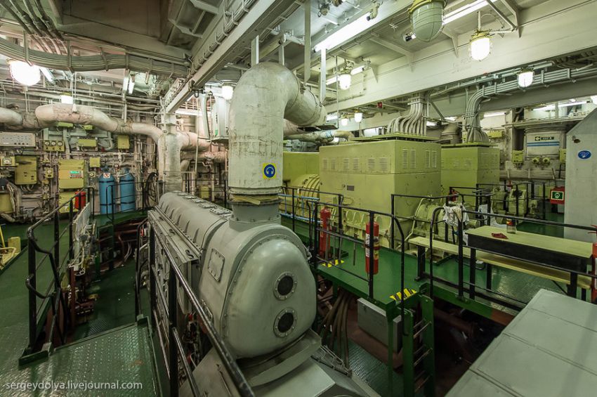 ледокол, кухня, каюта, экскурсия