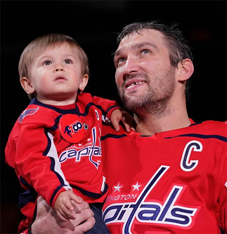 Александр Овечкин и Настасия Шубская поделились фотографиями старшего сына по случаю его дня рождения Дети,Дети знаменитостей