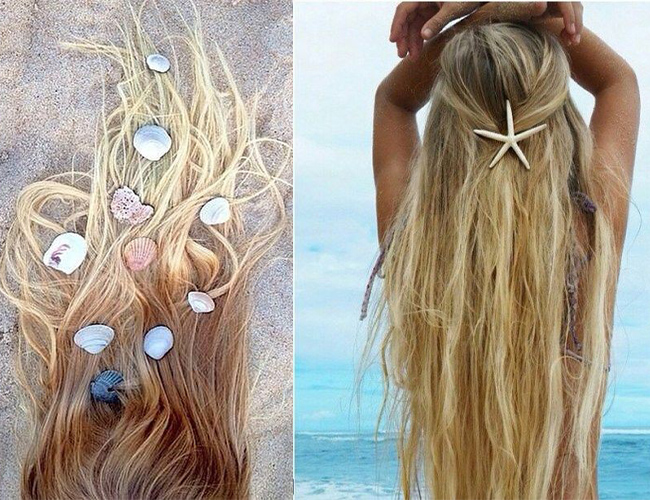 Как на море отрастить волосы