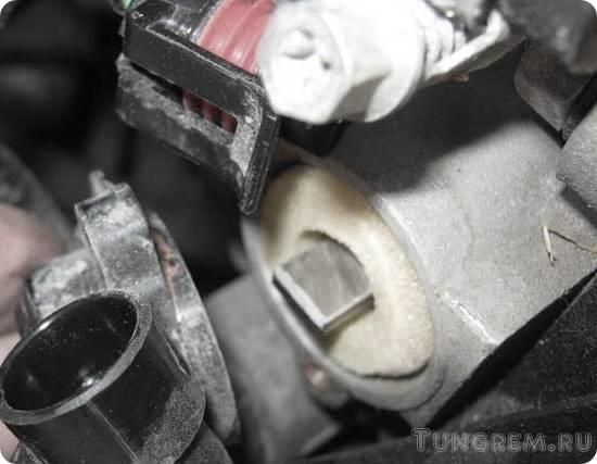 Датчик положения дроссельной заслонки Lada Kalina