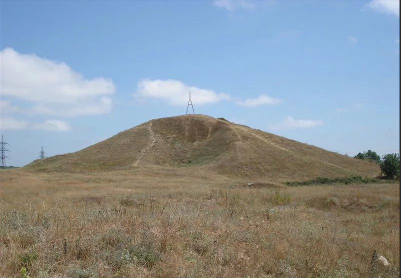 Курганы после. Курганный некрополь юз-оба. Таманские Курганы. Юз-оба Керчь. Кургане Темир-гора.