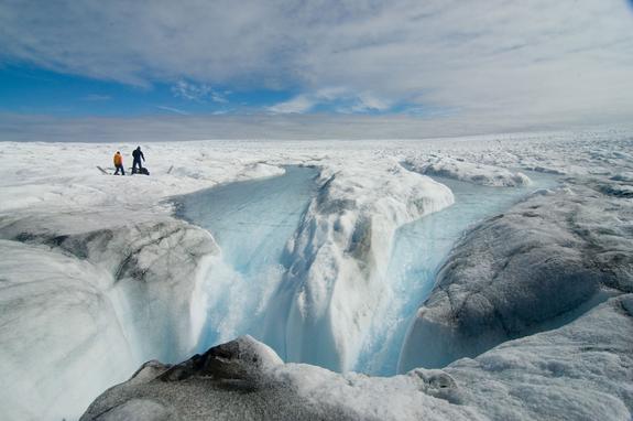Гренландия потеряла сто млрд тонн льда за этот сезон таяния