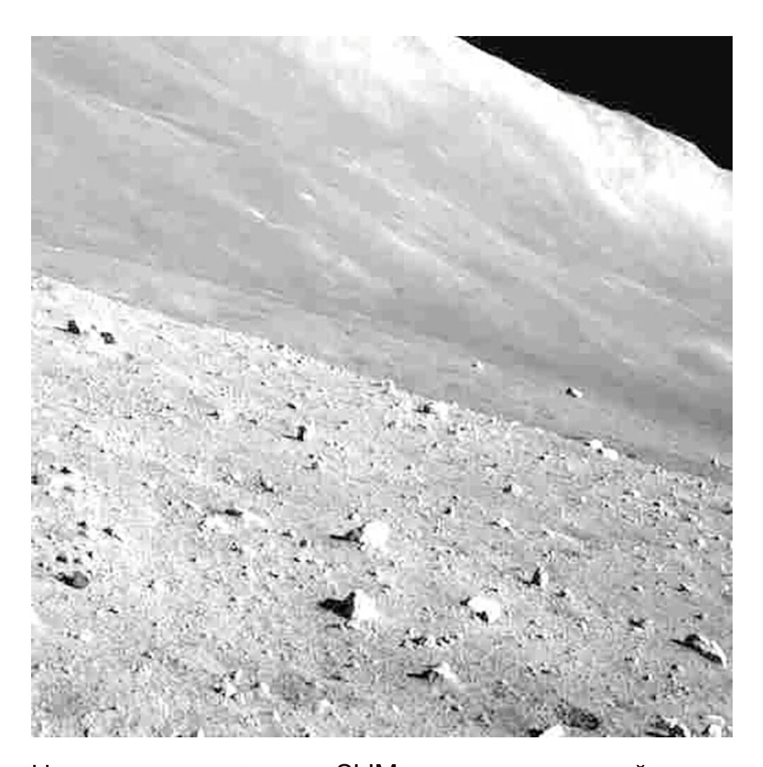 Космический корабль приземлился возле  кратера  под названием  Сиоли  (японское женское имя произносится как «ше-о-ли»), который находится примерно в 200 милях (322 километрах) к югу от Моря Спокойствия, региона вблизи лунного экватора, где находился Аполлон-11. впервые высадил космонавтов на Луну.