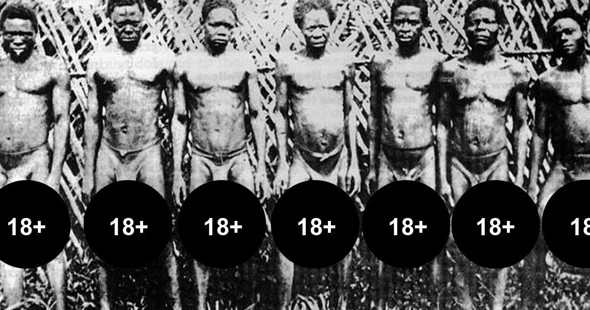 Африканские аномалии: племя бубал с гигантскими гениталиями Африка,шок, аномалии, обычаи, отклонения
