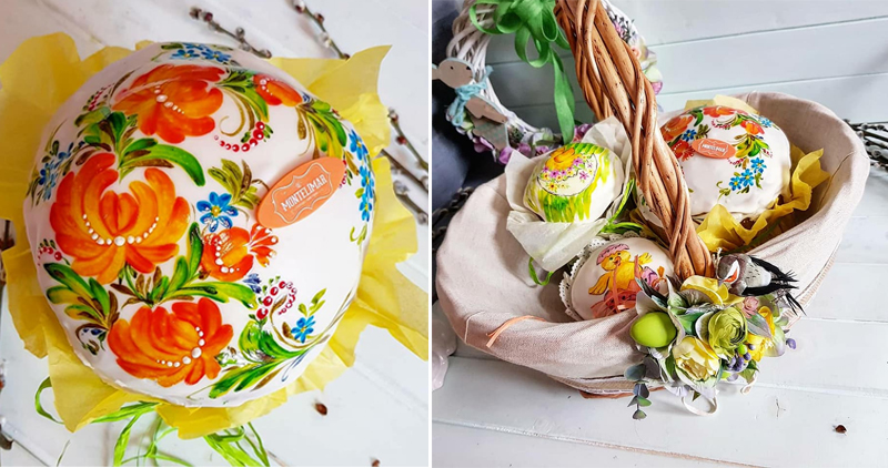 Светлой Пасхи, друзья! Это так красиво… Живописные идеи для украшения куличей. женские хобби,кулинария,кулич пасхальный,своими руками