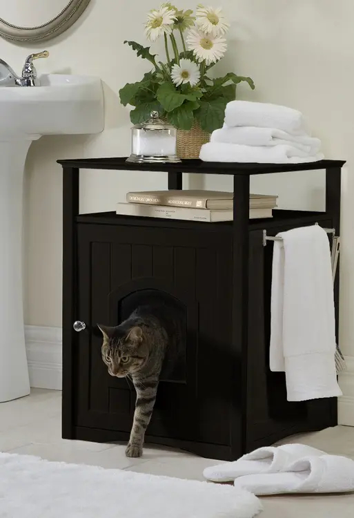 Чтобы никто не нашел: как спрятать дома кошачий туалет домашние животные,идеи,интерьер,кошачий туалет,кошки,лайфхаки,ремонт квартиры,ремонт комнаты,своими руками,советы дизайнеров,хозяйке на заметку