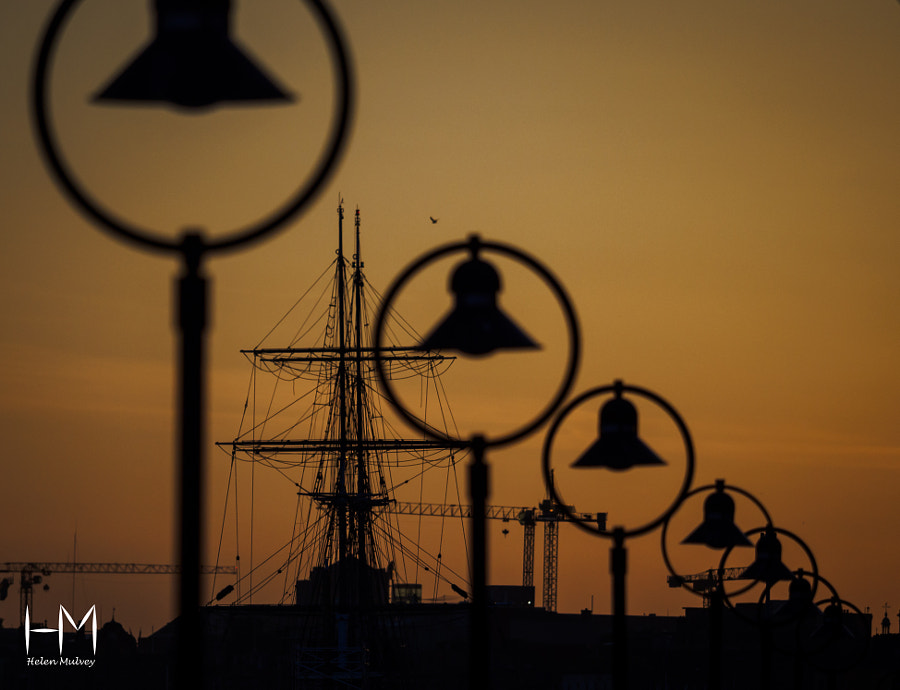 Dublin City Sunset by Helen Mulvey on 500px.com