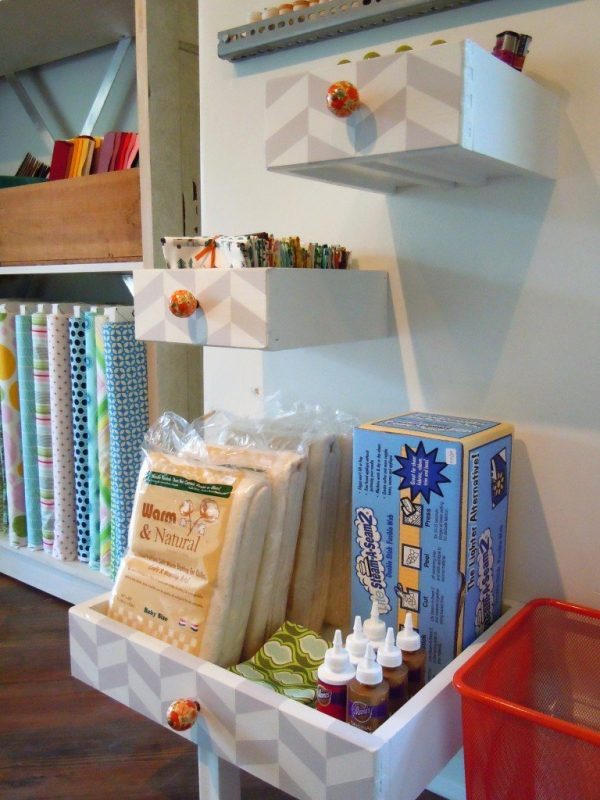 Новая мебель из старых ящиков комода дача