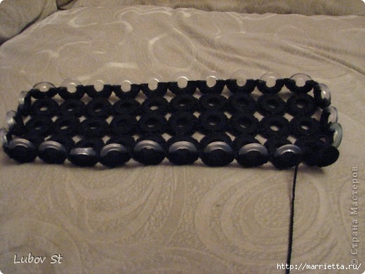 Сумочка из колец с бисером. Вязание крючком без отрыва ниток (9) (520x390, 119Kb)