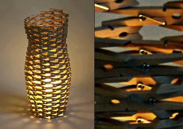 Идеи декора из прищепок из прищепок