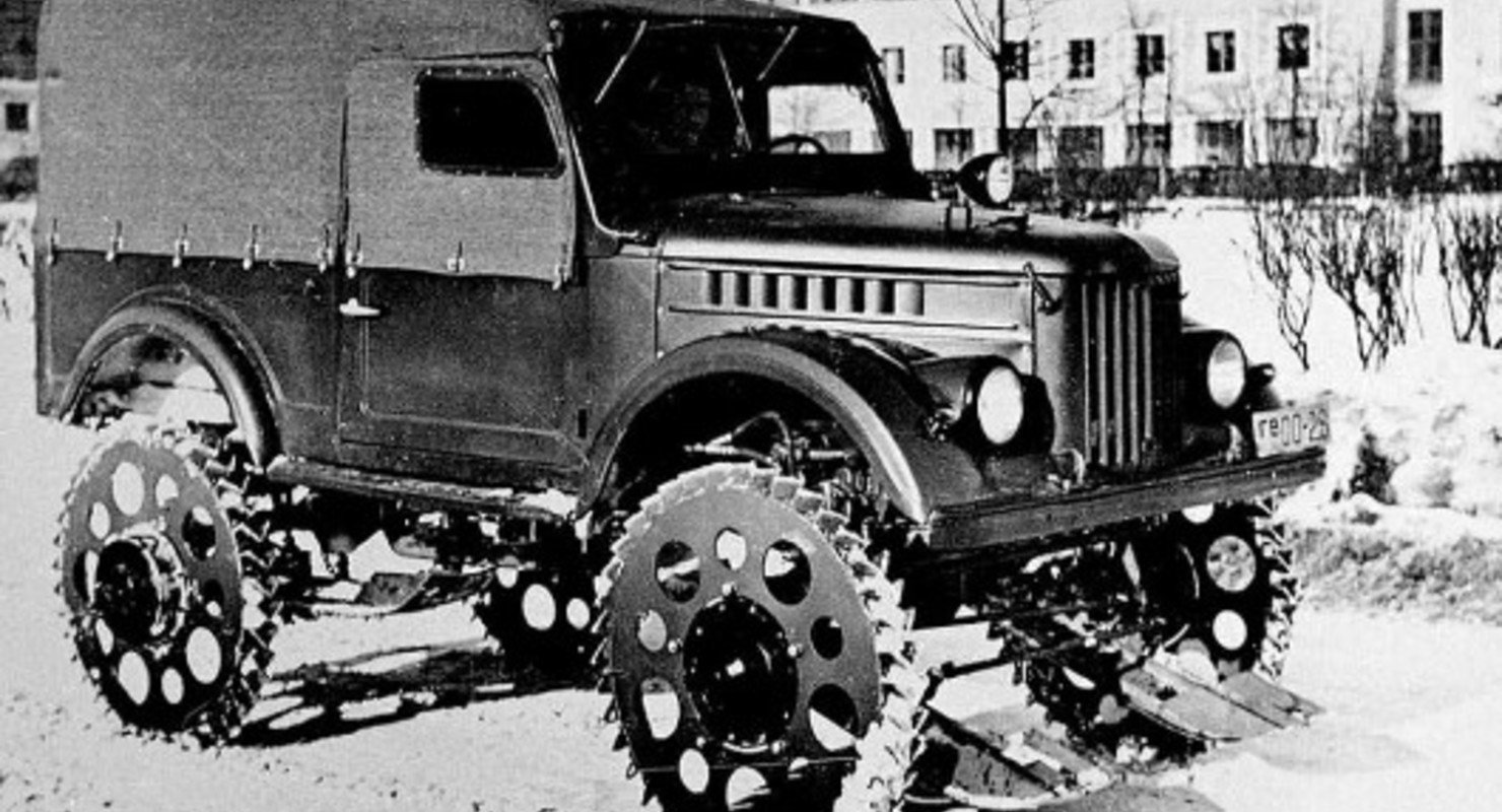 Советские эксперименты: ГАЗы на гусеницах