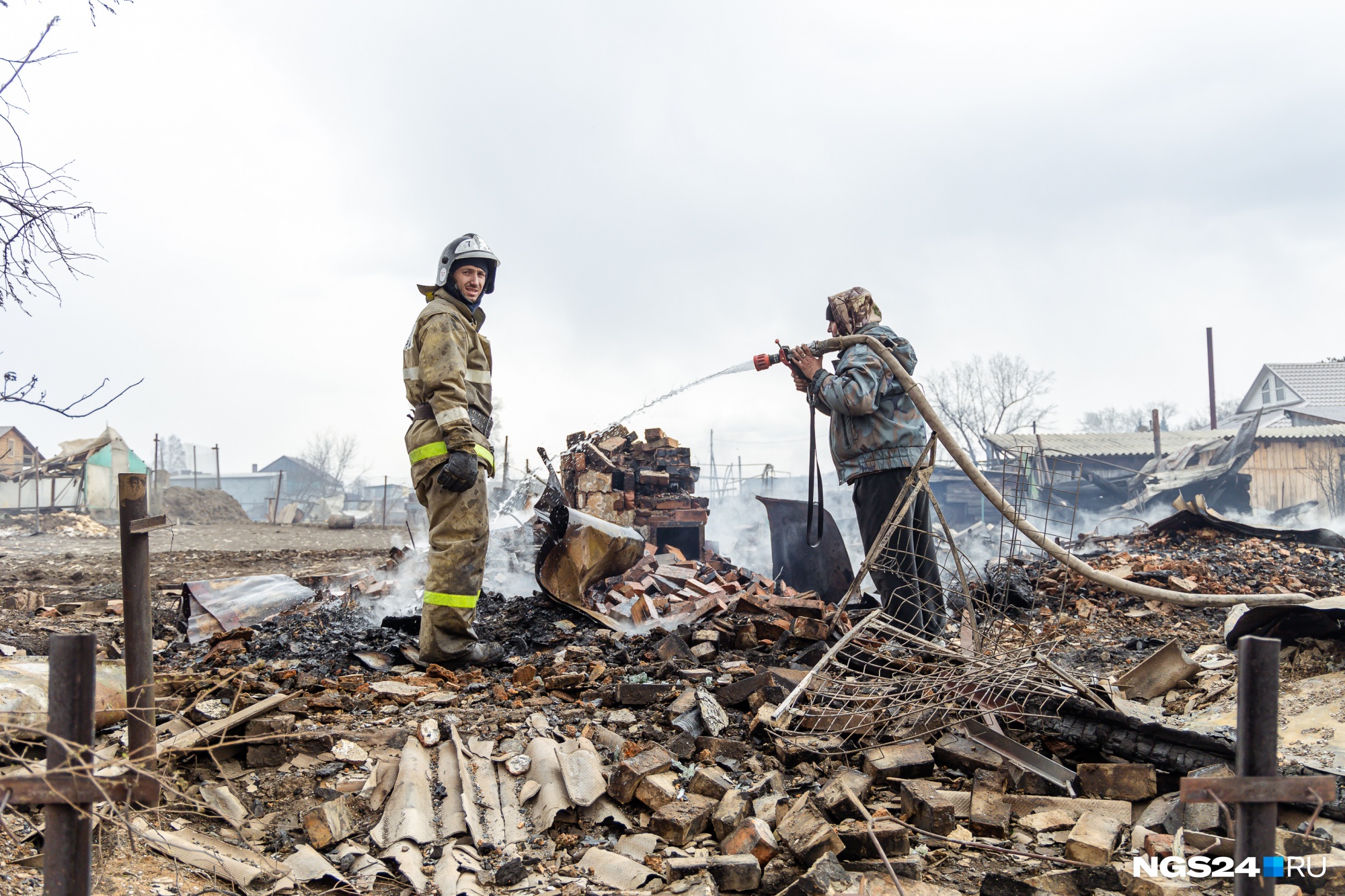За время майских пожаров в Красноярском крае жилья лишились 659 семей