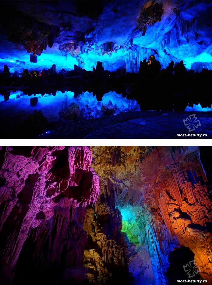 Невероятно красивые места Азии: Пещера тростниковой флейты. CC0