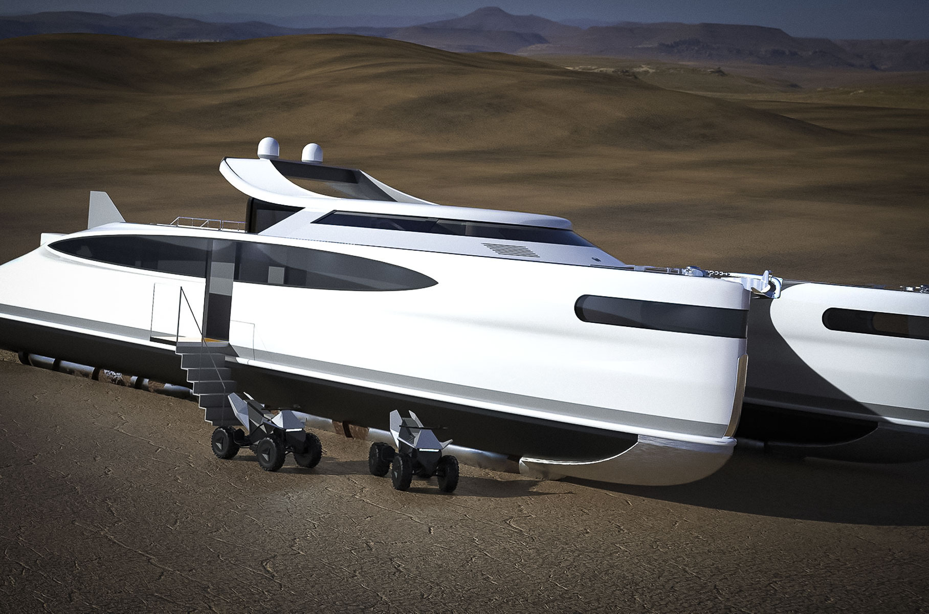 Посмотрите на 25-метровый катамаран-амфибию с Tesla на борту за 30 миллионов долларов Посмотрите на 25-метровый катамаран-амфибию с Tesla на борту за 30 миллионов долларов Новости