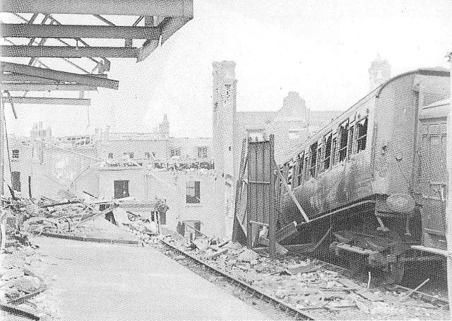 Разрушенная станция Ватерлоо