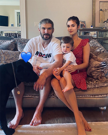 Александр Овечкин и Настасия Шубская поделились фотографиями старшего сына по случаю его дня рождения Дети,Дети знаменитостей