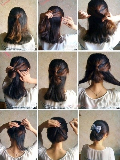 Как короткие волосы сделать длинными волосами