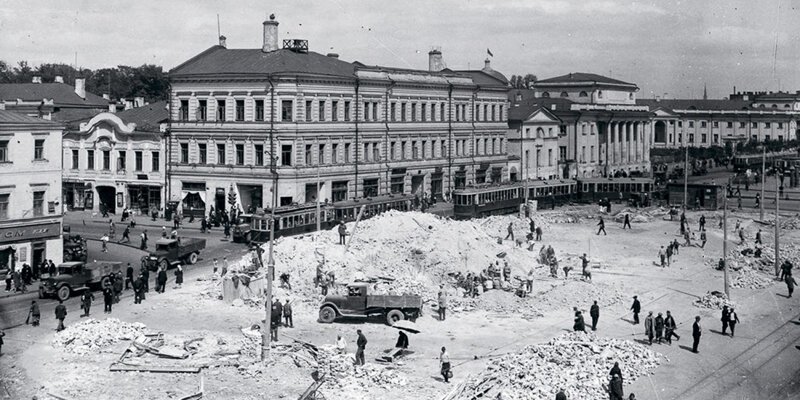 Редкие исторические фотографии Москвы москва