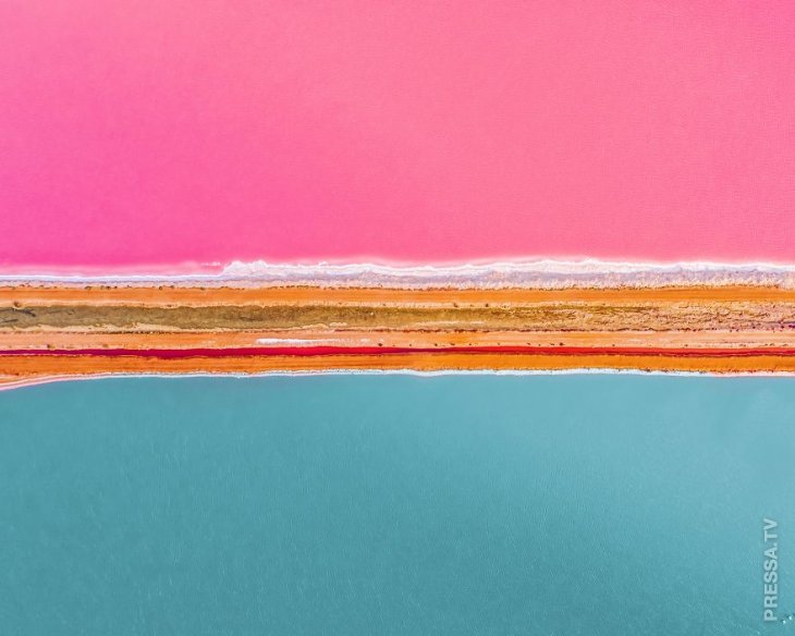 Сказочная Розовая лагуна в работах фотографа Кристины Макеевой природа