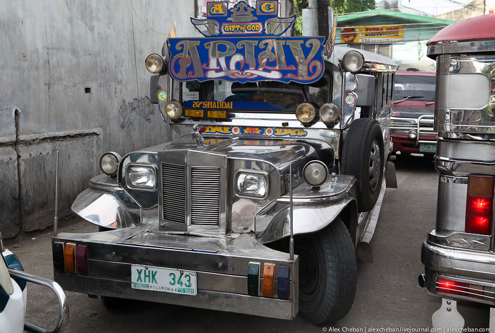 Маршрутка по-филиппински мир,необычное,техника,традиции,транспорт,Филиппины