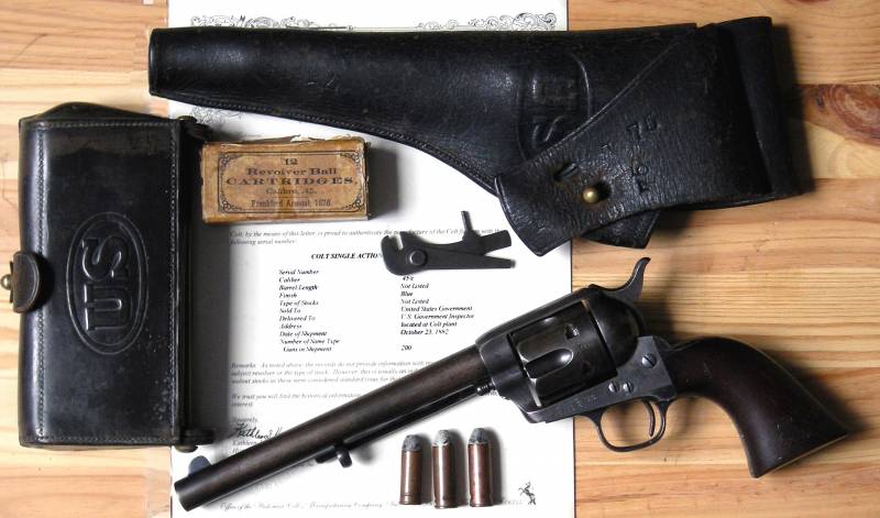 История самого знаменитого револьвера Кольта оружие