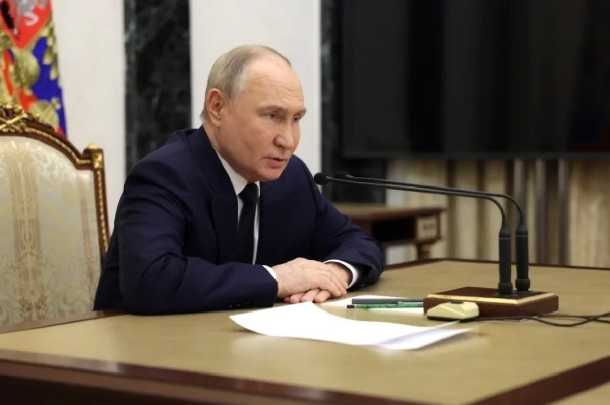 Путин заявил о росте объемов добычи газа в России