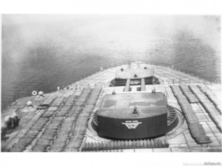 Бетонный броненосец США история