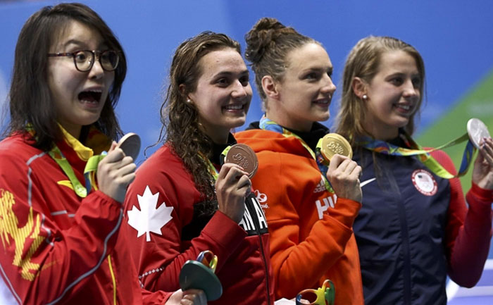 реакция олимпийской пловчихи покорила интернет