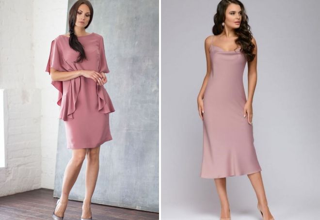 Платье Грязно Розового Цвета фото 8