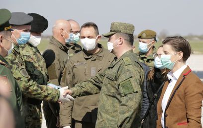 Чем занимаются российские военные медики в Сербии