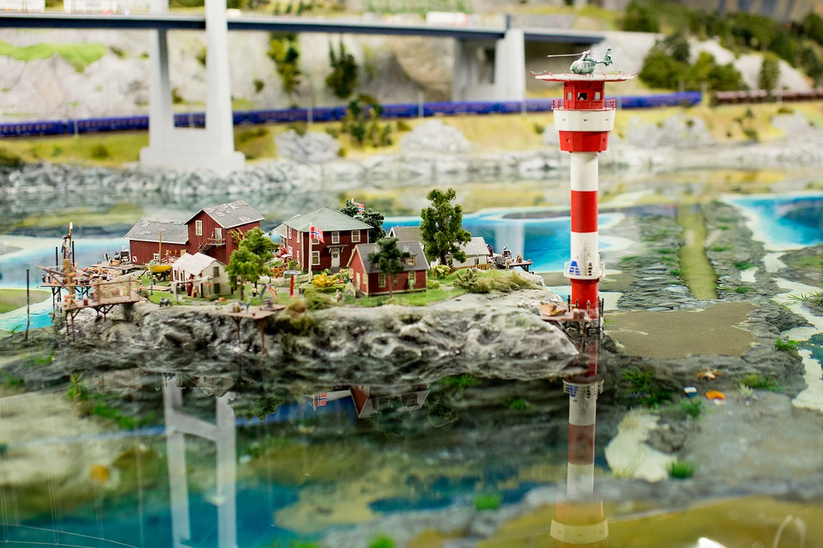 Музей маленьких чудес — Miniatur  Wunderland  в Гамбурге Дальние дали